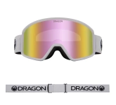 DRAGON DXT OTG White Pink Ionized snow goggles