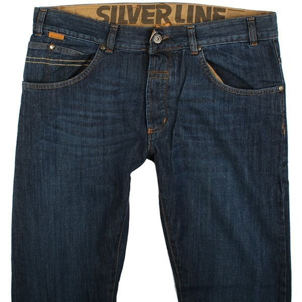 Spodnie SILVER LINE ciemne / normal fit << HIT >>