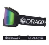 DRAGON DX3 L OTG Black Green Ion snow goggles