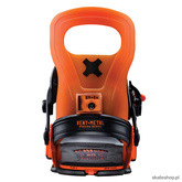 BENT METAL Logic (orange) snowboard bindings