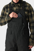 686 Hot Lap Insulated Bib (black)