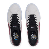 Buty LAKAI Flaco II (white/burgundy suede)