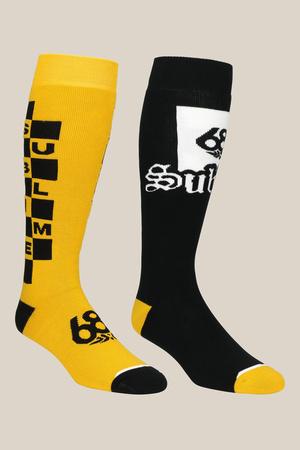 686 X SUBLIME 2-Pack snowboard socks