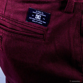 DC Worker Straight (burgund) pants