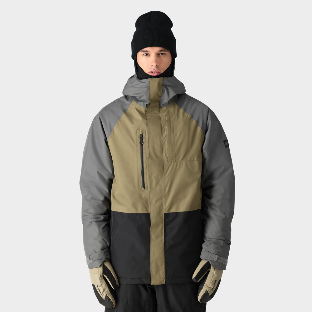 686 GORE-TEX CORE INSULATED JACKET (rhino grey colorblock