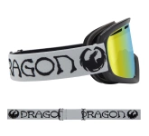 DRAGON D1 OTG Classic Grey Lumalens Gold Ionized snow goggles