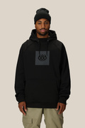 686 Bonded Fleece Pullover (black) snow hoody