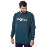 NERVOUS Classic (spruce) crewneck