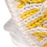 LEVEL Cross Otl WMN white/yellow beanie
