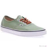 Buty VANS Authentic (brushed twill/shr green/true white) oliwkowe