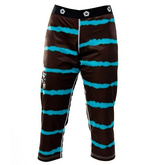 Legginsy SESSIONS Diffusion Capri WMN (teal tiestripe)