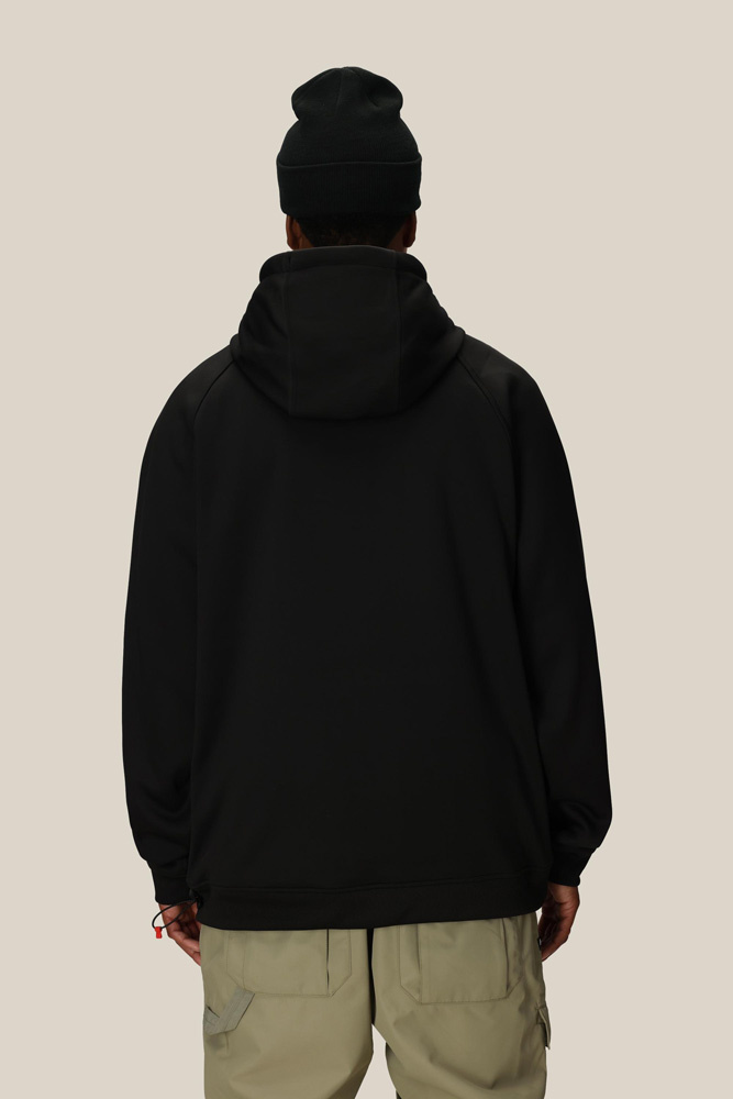 686 Bonded Fleece Pullover (black) snow hoody