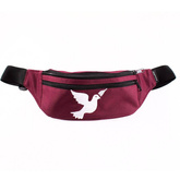 NERVOUS Big Icon (maroon) hip pack