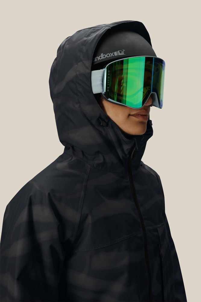 686 Athena Insulated (black vapors) snowboard jacket
