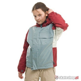 Kurtka snowboardowa SESSIONS Larry J's (crimson/gray lite/cool white) 
