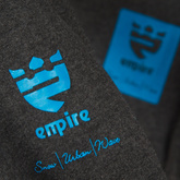 EMPIRE Archer (graphite/blue) fleece