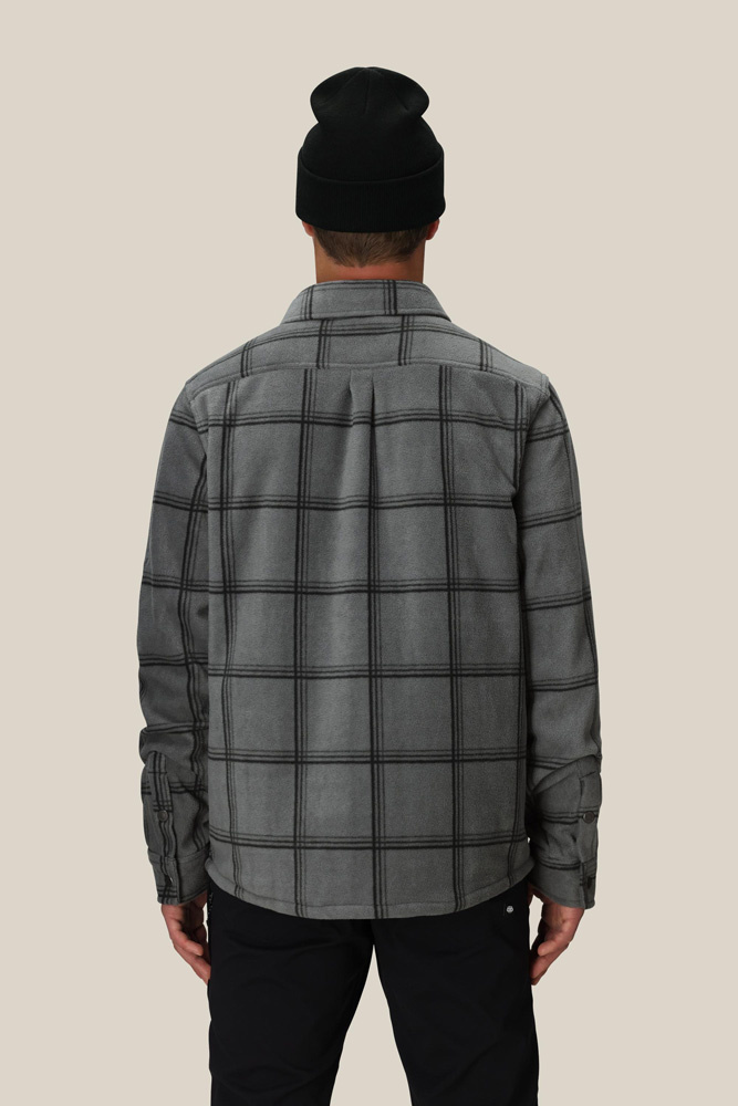 Koszula 686 Sierra Fleece Flannel (rhino grey plaid)