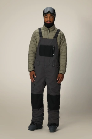 686 Hot Lap™ Insulated Bib (charcoal colorblock) snowboard pants