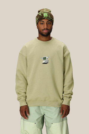 686 x HUF Premium Heavyweight Crew Sweatshirt