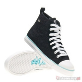 Buty FOX Majestic High WMN (black) czarno-białe