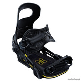 BENT METAL Logic (black) snowboard bindings
