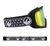 Gogle DRAGON D1 OTG Mikkel Bang Signature Gold Ion + amber