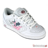 Buty ADIO Hamilton WMN (white/pink birds) biało różowe
