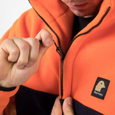 Bluza polar NERVOUS (orange/navy)