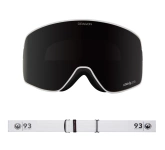 DRAGON NFX2 30 Years Midnight + Yellow Red Ion snow goggles