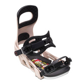 BENT METAL Metta (pink) snowboard bindings
