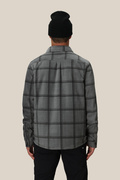 686 Sierra Fleece Flannel (rhino grey plaid)