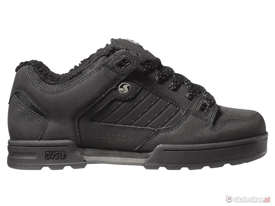 DVS DVS Militia (black grey leather snow) shoes black grey leather