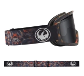 Gogle DRAGON D1 OTG Fire Leaf Lumalens Dark Smoke