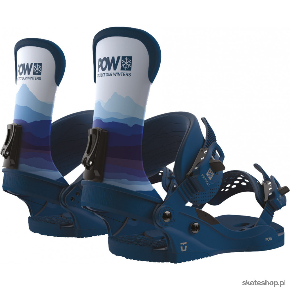 UNION Custom House x POW (pow) snowboard bindings