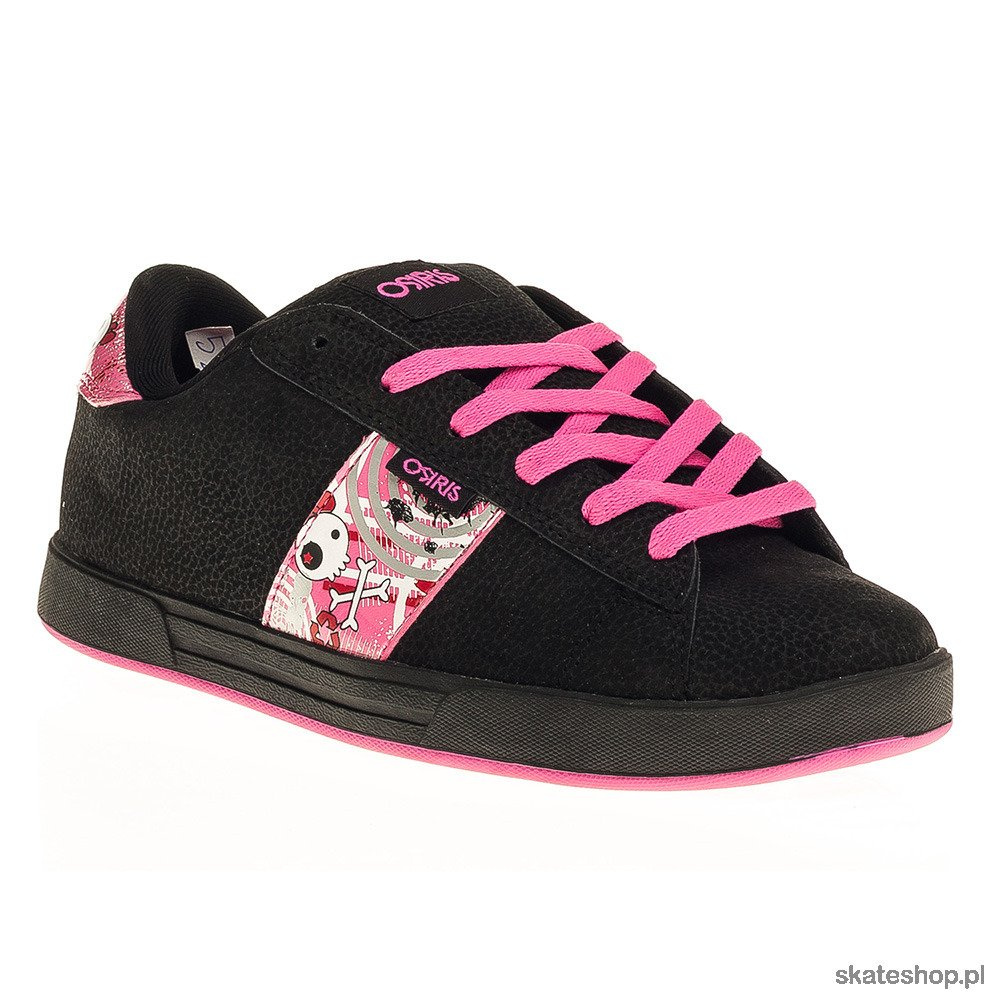 Osiris Shoes 2000s Skate Shoes Brands OSIRIS Serve (blk/pink/sil