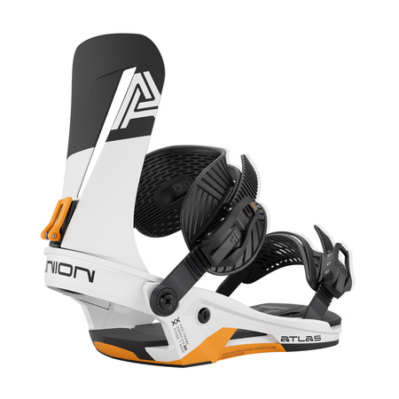 UNION Atlas (white/orange) 2026 snowboard bindings