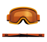 DRAGON DX3 OTG Zest Lumalens Amber snow goggles