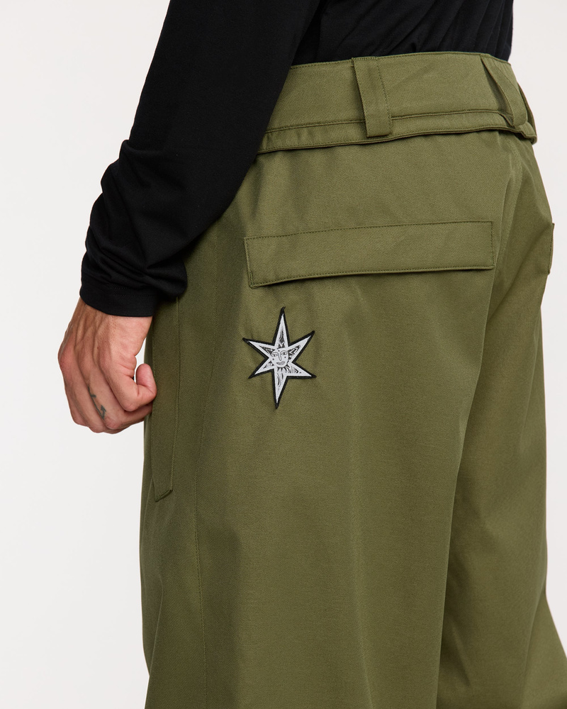 Spodnie snowboardowe VOLCOM Arthur 20K (dark olive)