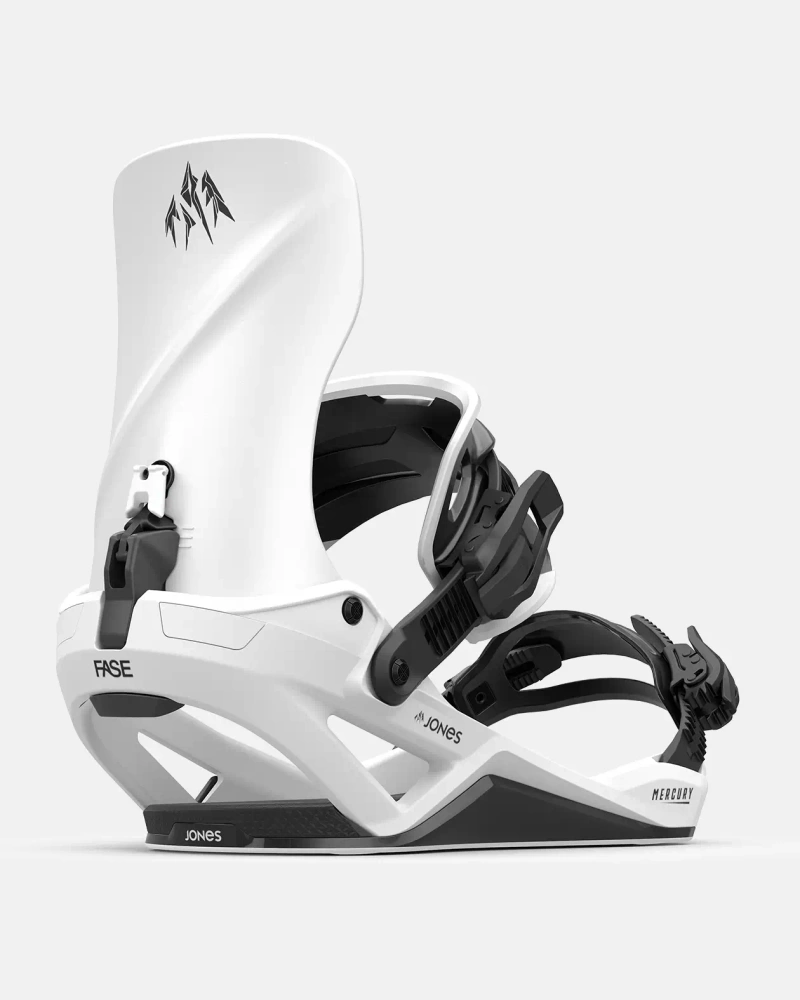 JONES Mercury FASE® (cloud white) snowboard bindings