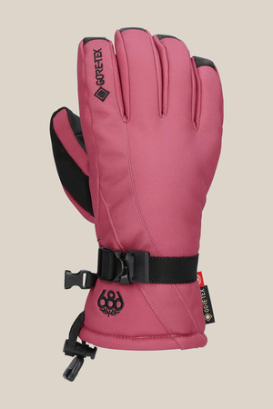 686 Women's Gore-Tex® Linear Gloves (rosewood) snowboard gloves