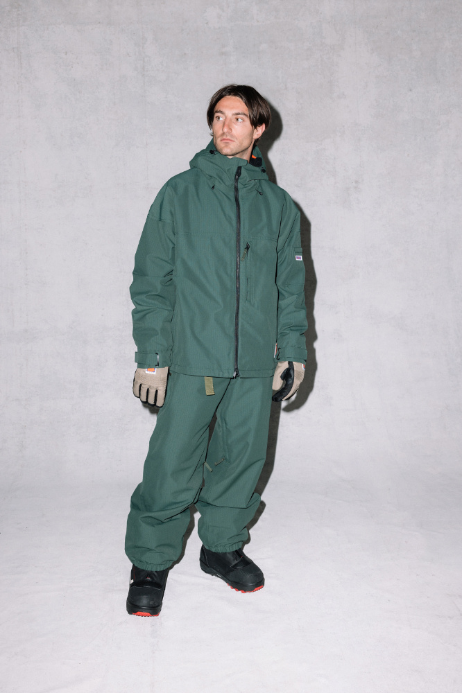 686 Dojo snowboard pant (moss green ripstop)