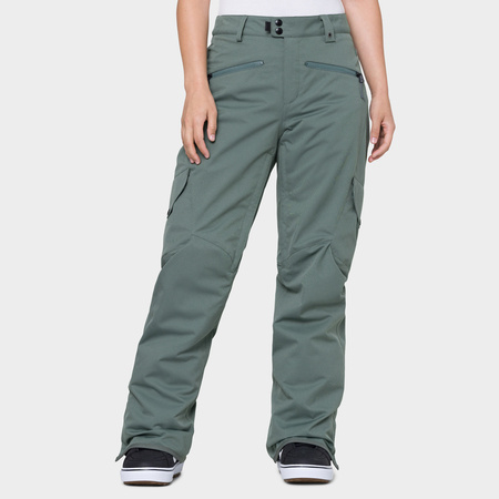 Spodnie snowboardowe 686 Aura Insulated Cargo (cypress green)