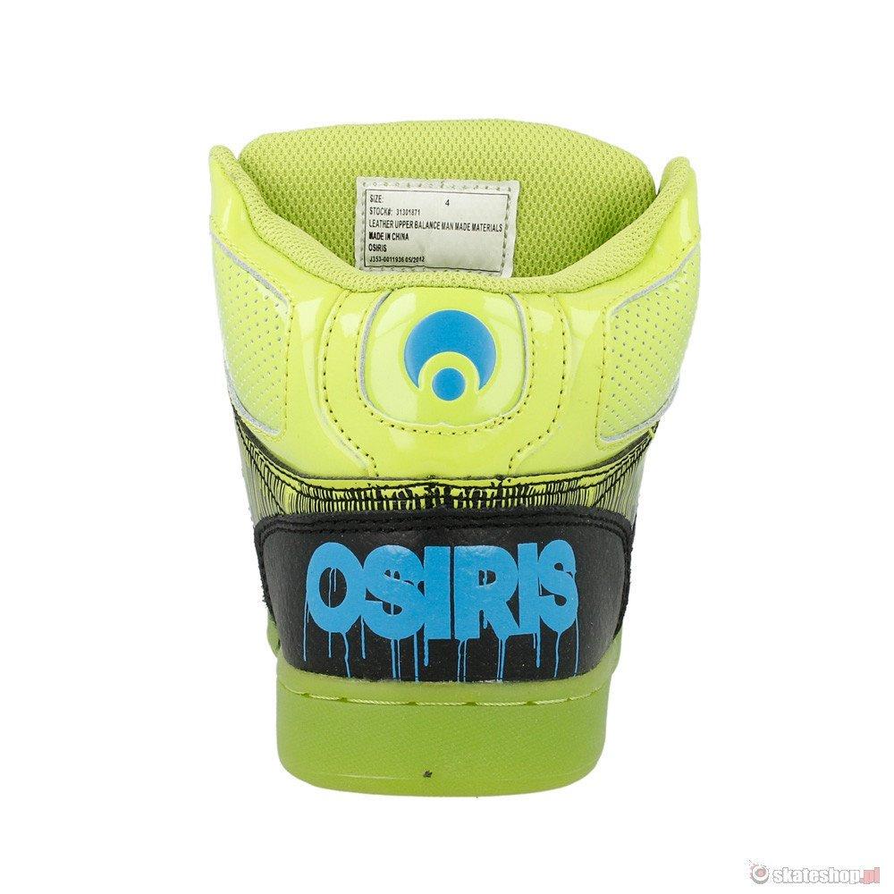 OSIRIS shoes K NYC 83 (lme/cyn/blk) lime/cyan/black | Shoes