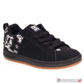 Buty DC Court Graffik SN Kids (black/white) czarno-białe