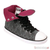 Buty ADIO Paddington WMN (graphite/black/skulls) grafitowo-białe