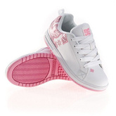 Buty DC Court Graffik SE SN J's (white/met pink) biało-różowe