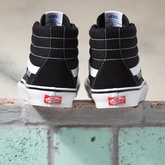 VANS Skate Sk8 Hi (black/white) shoes