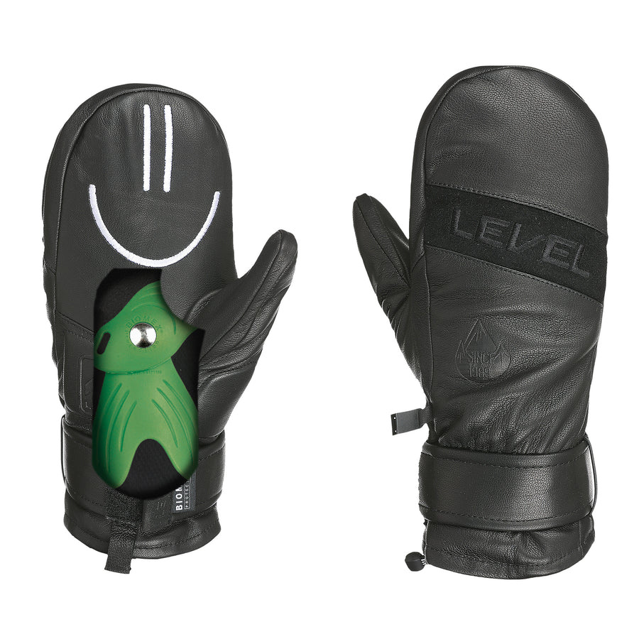 LEVEL Phantom Mitt (black) snowboard gloves