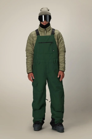 686 Hot Lap™ Insulated Bib (moss green ripstop) snowboard pants