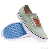 VANS Authentic (brushed twill/shr green/true white) shoes